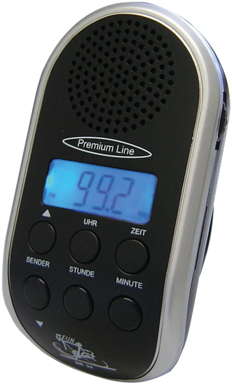 Security plus fietsradio br24 bike radio br24 anth. silver