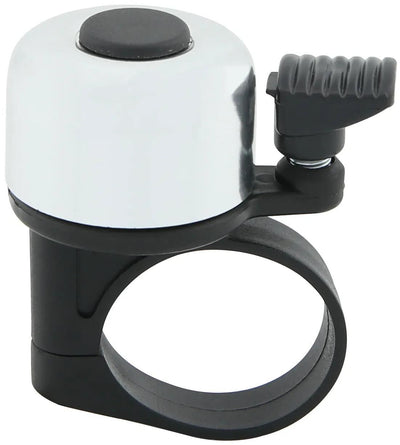 Bike tec more miniglocke mini bell alu f. bardiameter 31,8mm sil.