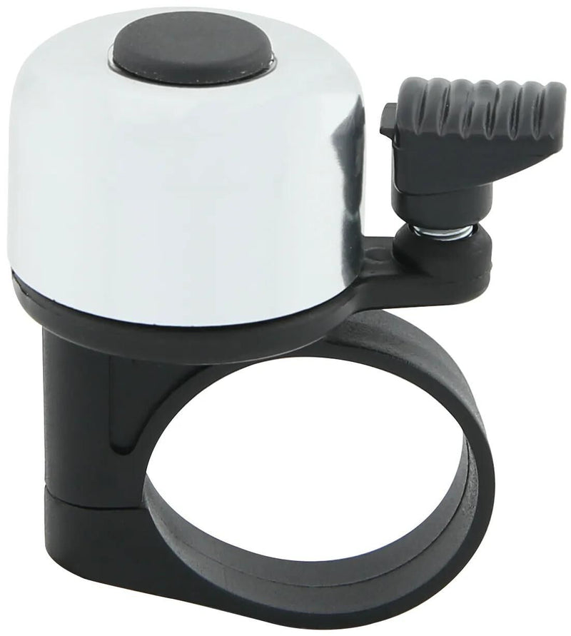 Bike tec more miniglocke mini bell alu f. bardiameter 31,8mm sil.