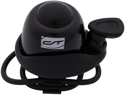 Contec fietsbel cup-a-ding ct bell cup-a-ding black, o-ring