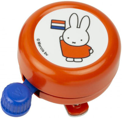 Widek kinder fietsbel miffy bell miffy orange with flag