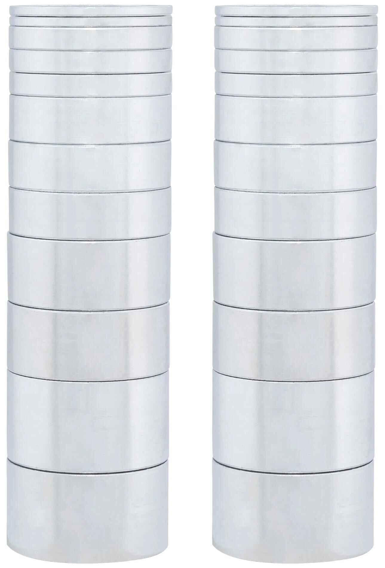 Contec spacer-box toncer ct spacer toncer 1 1 8 , box, silver