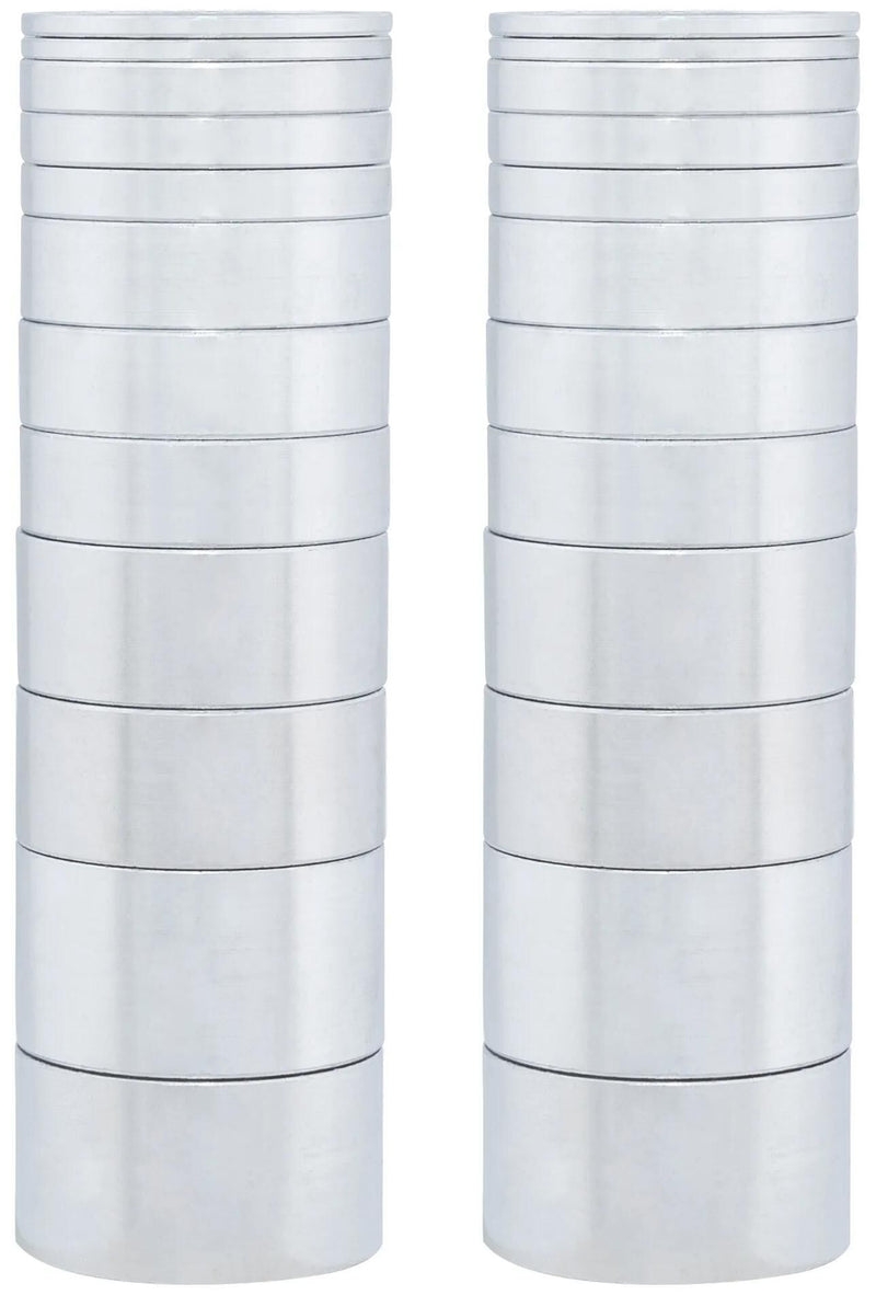 Contec spacer-box toncer ct spacer toncer 1 1 8 , box, silver
