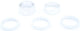 Contec spacer set spaler ct spacer spaler 1 1 8 , silver