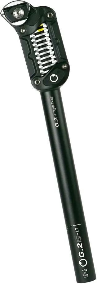 By,schulz parallellogram verende zadelpen g.2 lt par.sus.seatpost g.2lt alu,soft