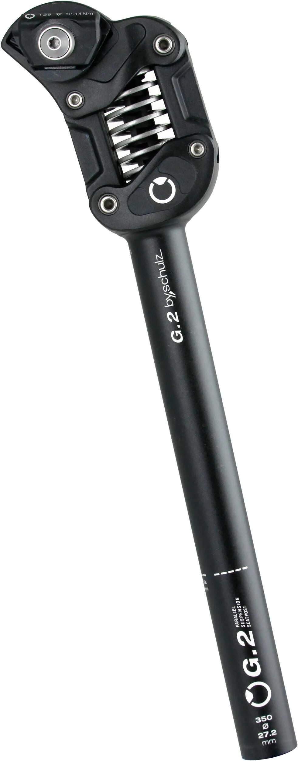 By,schulz zadelpen g.2 st 31.6mm 350mm soft zwart