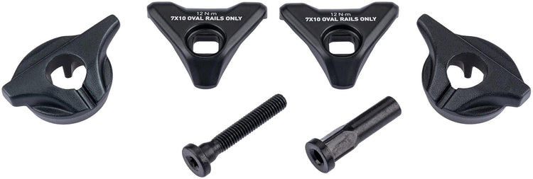 Rockshox sattelklemmschelle seatpost clamp rs f.saddle rails oval 10mm