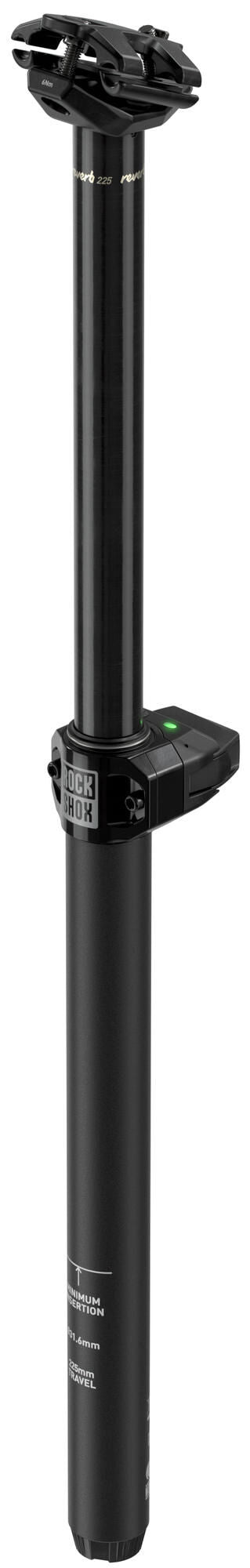 Rockshox variosattelstütze reverb axs b1 dropper post rs reverb axs b1 31,6mm