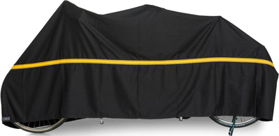 Vk international fietshoes tandem de luxe bike cover vk intern. tandem de luxe black
