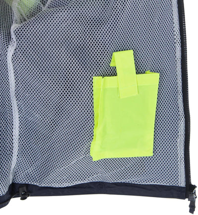 4-act regenjacke rain jacket size l blue y reflex