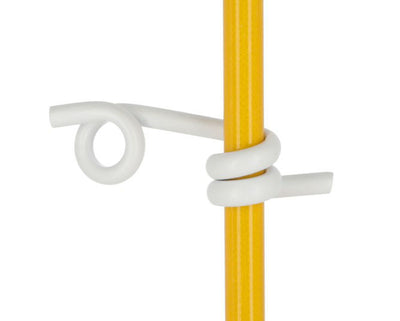 Ako oogisolator voor ronde glasfiberpaal 10mm 50 stuks