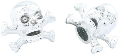 Contec ventiel-stofkapje valve.caps ct valve caps skull+bones chrome
