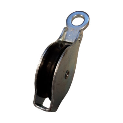 Waelbers hijskatrol 50mm enkel poly wiel