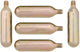 Contec co2 patroon air support co2 gun ct co2 sparecartridge for inflator micro 16g. 5pcs