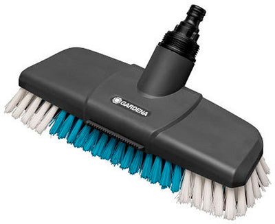 Gardena cleansystem steelborstel hard wasborstel (grijs turquoise, 18816-20, werkbreedte 27cm)