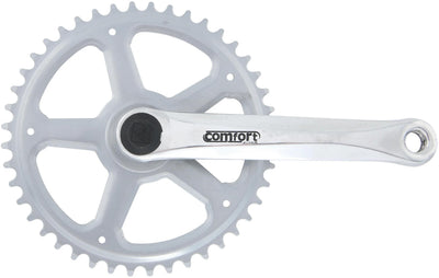 Amar crankstel crankset 4-edge 44t 1-speed 1 2x3 32 alu sil.