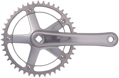 Sturmey archer crankstel fct 64 single crank sets 44 z. 170 mm silver