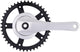 Pieper crankstel rock crankset rock 44t 170mm alu steel