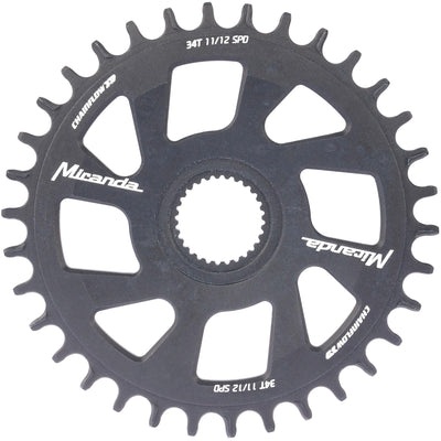 Miranda kettingblad gen4 bes 3 chainflow 3d chain ring gen4 bes chainflow 3d 34t