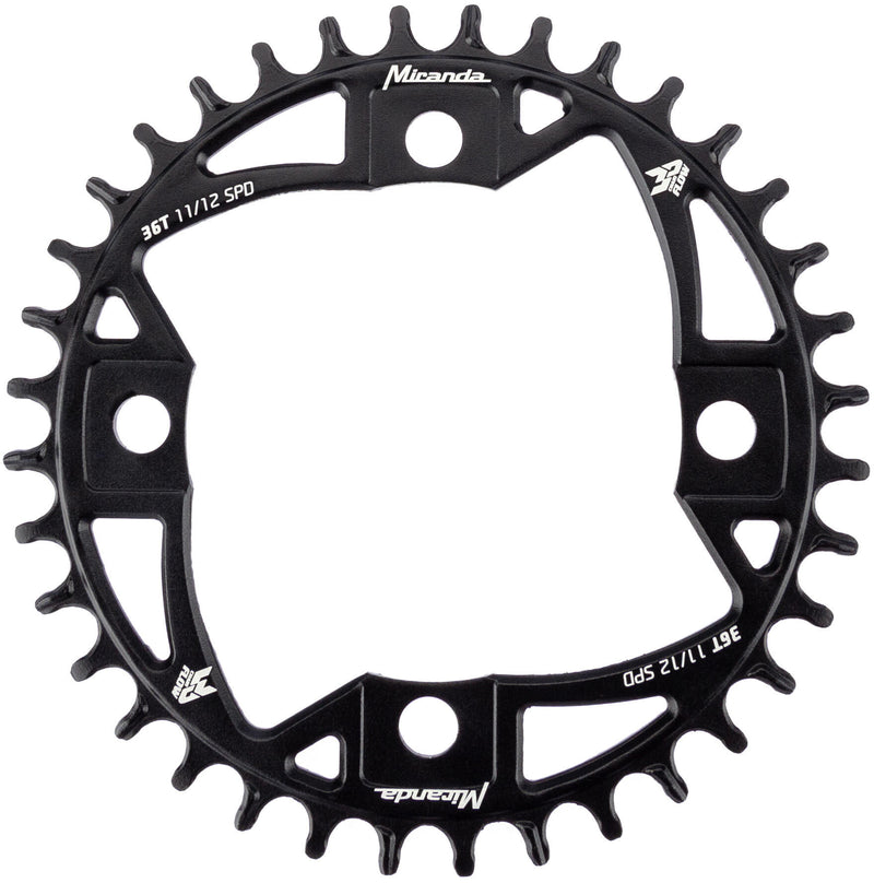 Miranda kettenblatt mtb chainflow 3d chain ring mtb chainflow 3d 36t