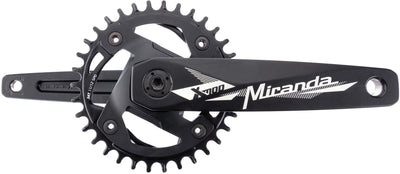 Miranda crankstel modular mrtb chainflow 3d crankset mod.mrtb chainflow 3d 34t
