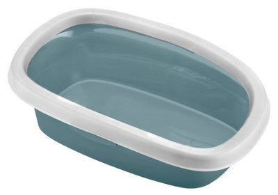 Sprint kattenbak met rand 58 x 39 x 17 cm blauw
