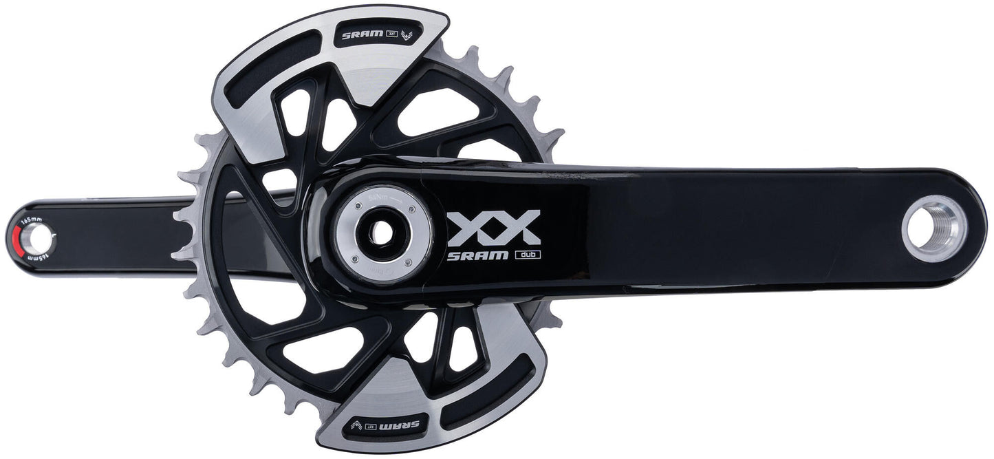Sram crankstel xx eagle transmission crankset xx eagle tr. 165mm
