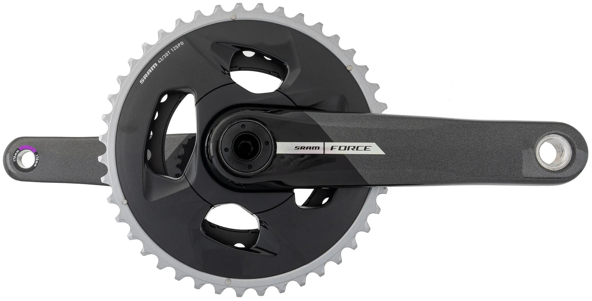 Sram crankstel force axs force 43 30z krg 170mm dm dub wide