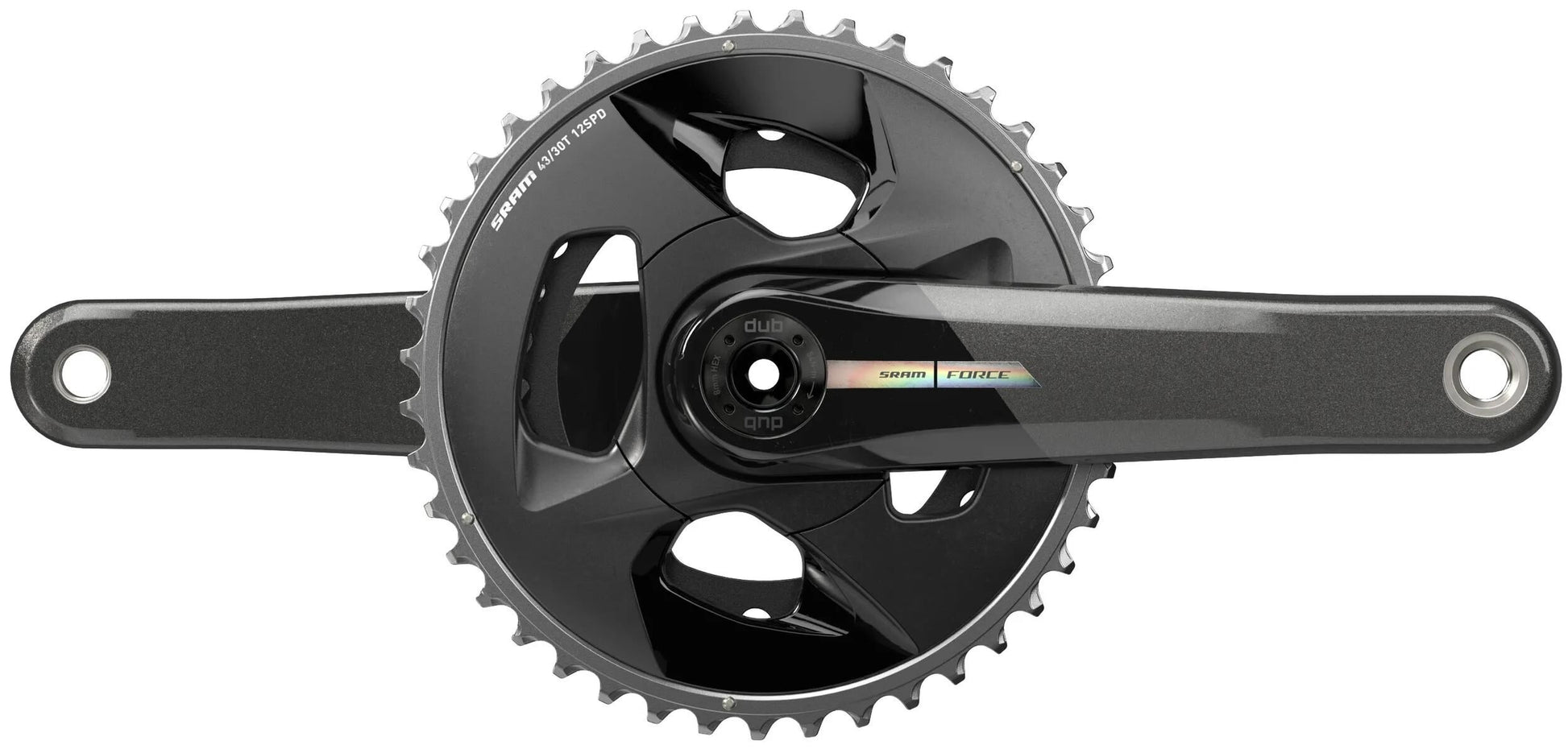 Sram crankstel force axs force 43 30z krg 172.5mm dm dub wide