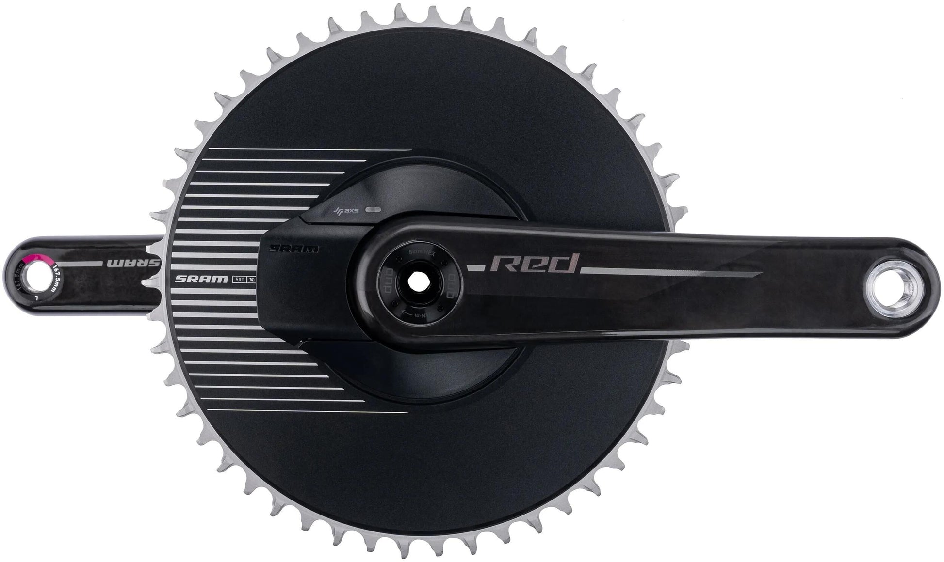 Sram kettenradgarnitur red 1 axs e1 crankset pm red 1 axs e1 167,5mm