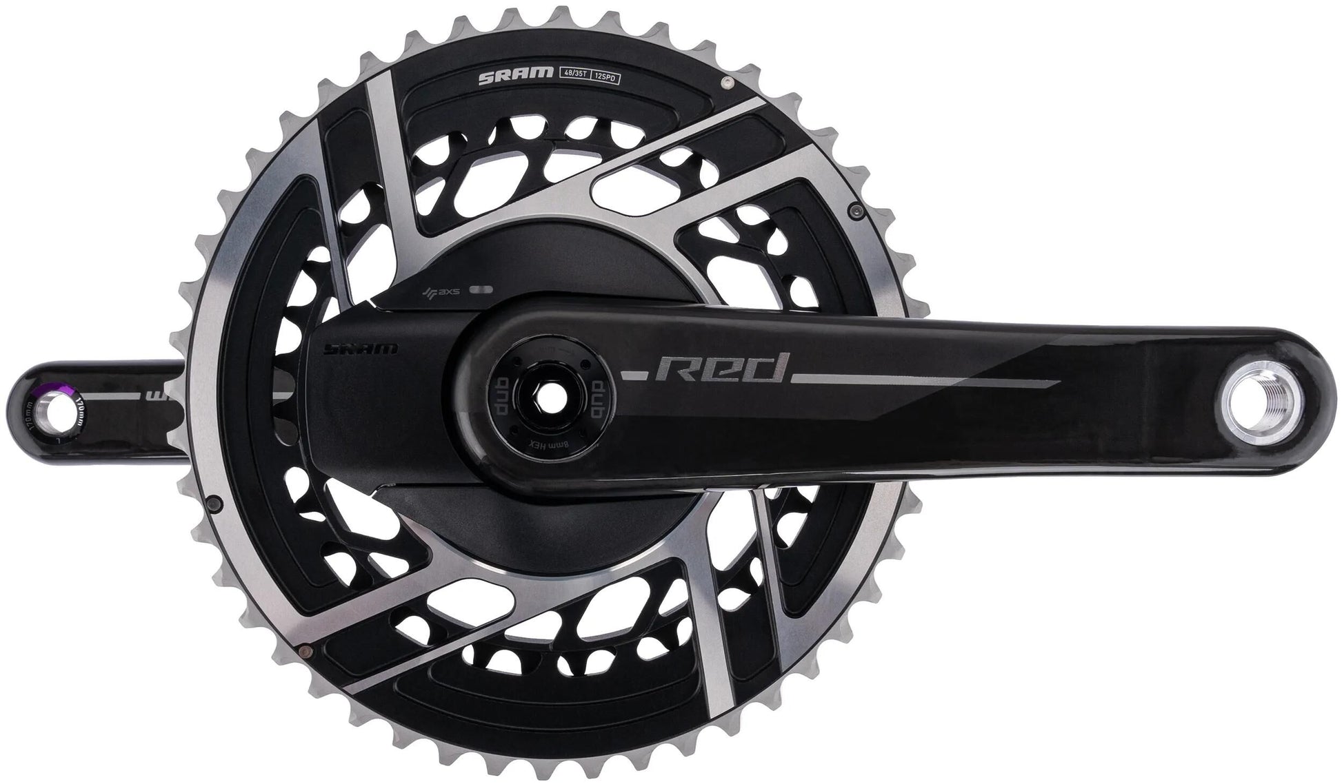 Sram kettenradgarnitur red axs e1 crankset pm red axs e1 35 48t 170mm
