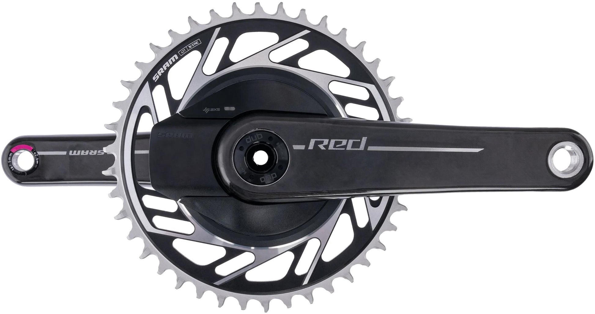 Sram kettenradgarnitur red 1 xplr axs e1 crankset pm red 1 xplr axs e1 42t 167,5mm