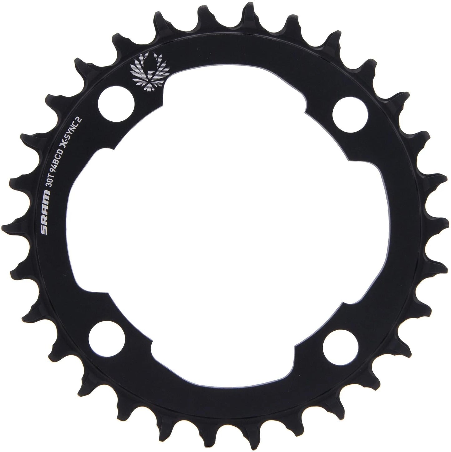 Sram kettingblad x-sync 2 chain ring x-sync 30 teeth alu black