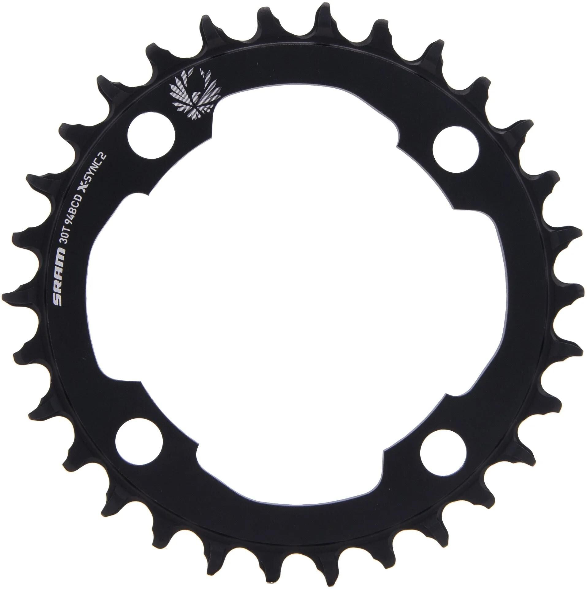Sram kettingblad x-sync 2 chain ring x-sync 30 teeth alu black
