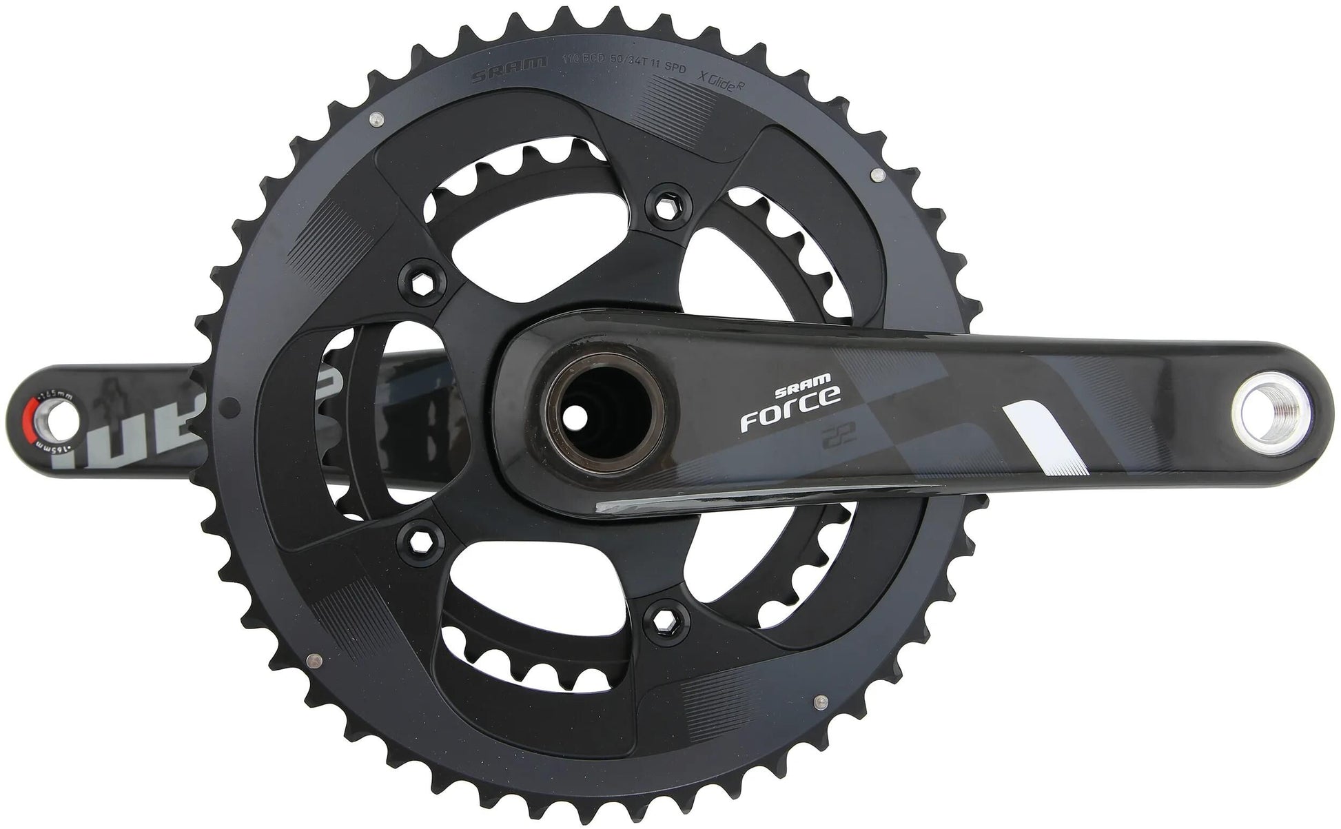 Sram crankstel force 22 crankset force 22 gxp 34 50t 165mm