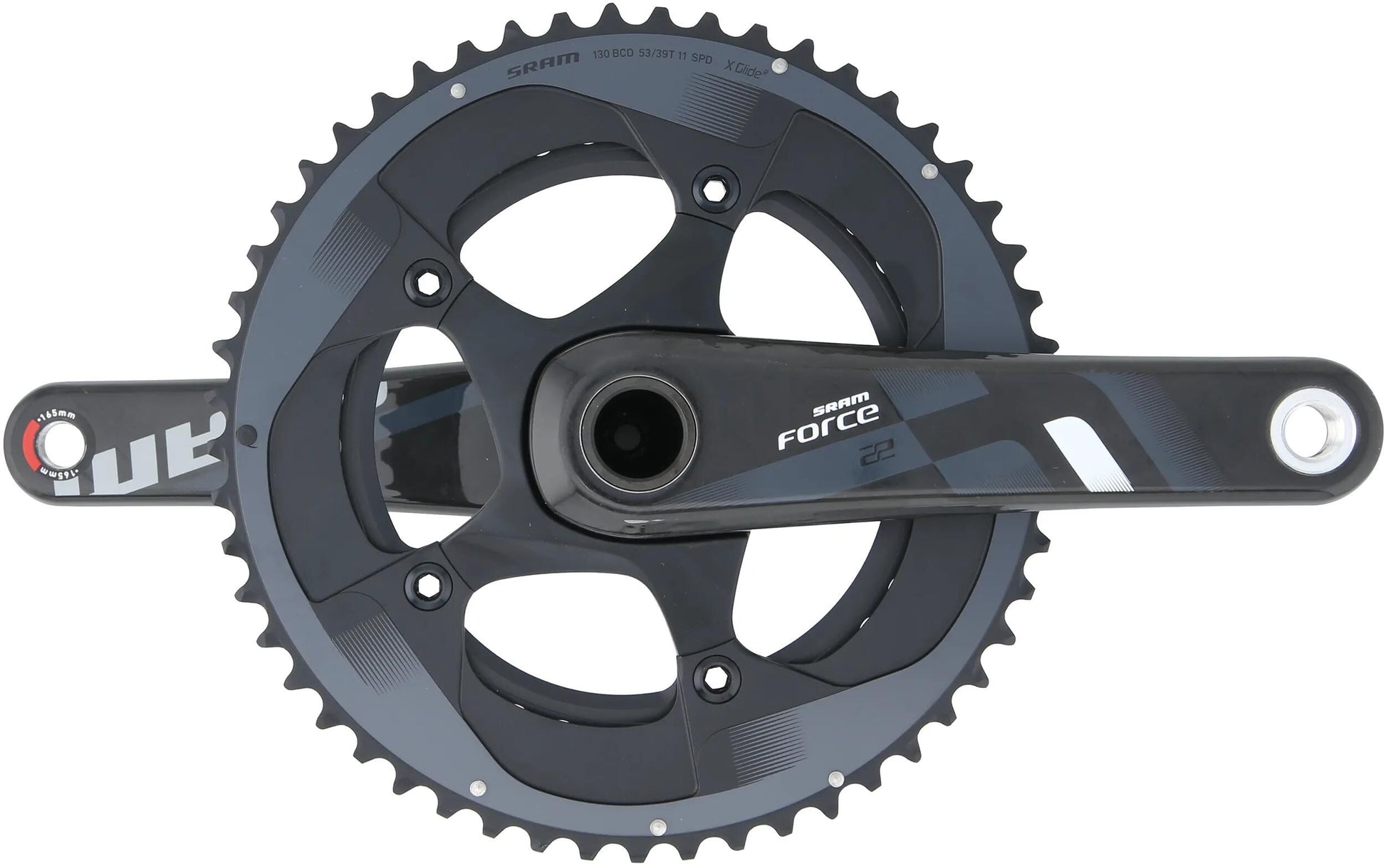 Sram crankstel force 22 crankset force 22 gxp, 39 53t 165mm