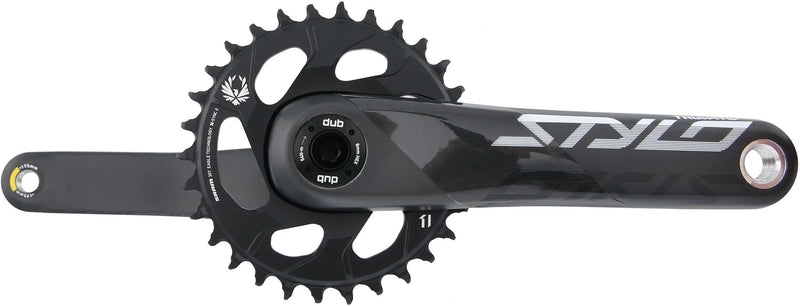 Truvativ crankstel stylo carbon eagle crank set stylo car.eagle 30t.dub fatbike