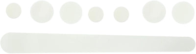 Contec achtervork- framebeschermer set full screen ct frame prot.full screen set, transparent