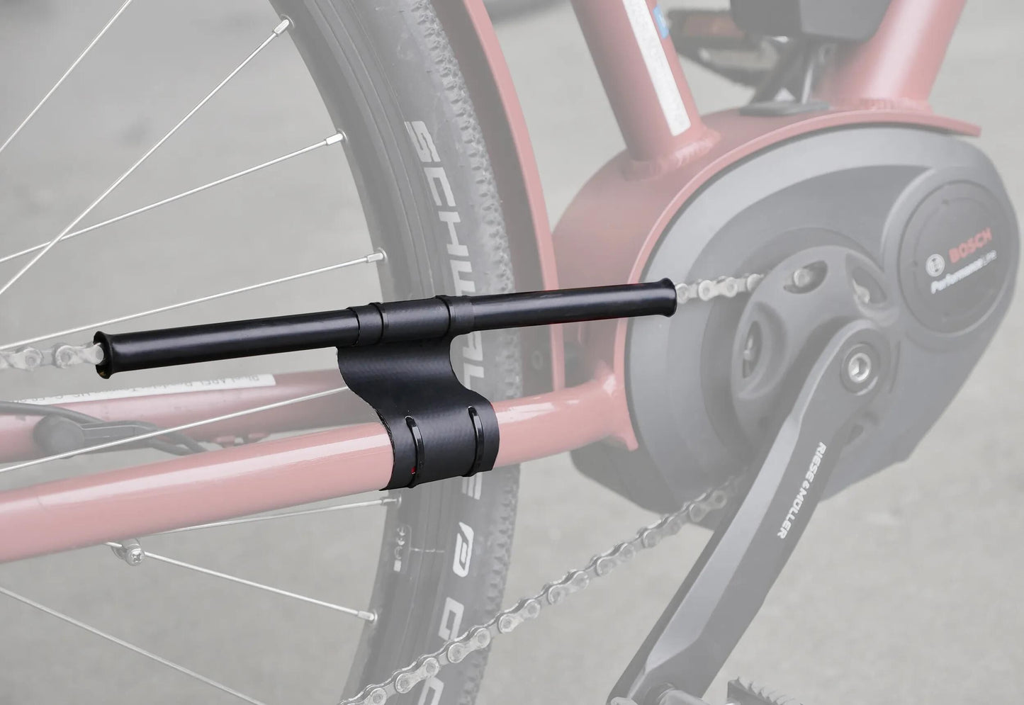 Fahrer kettingscherm hülse chain guard hülse black