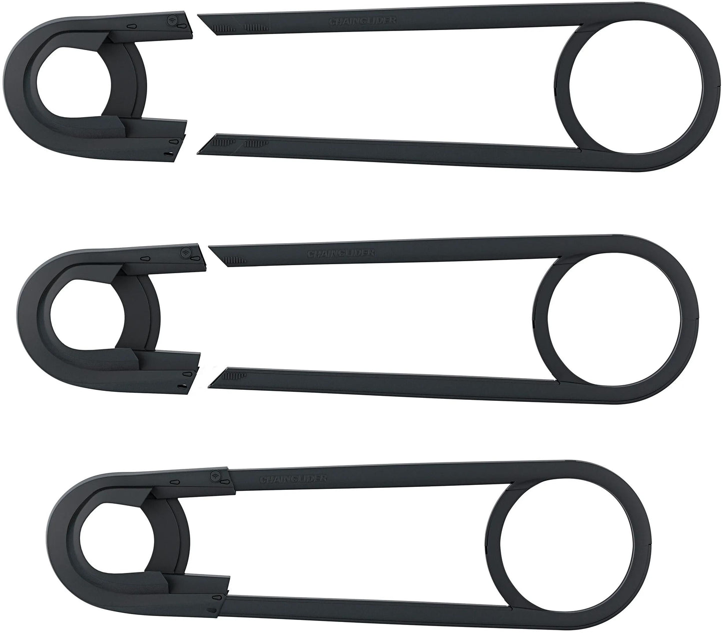 Hebie Chainglider Nexus 5 - Fietskettingbeschermer voor 27 of 30 tands tandwiel - E-bike accessoire - Zwart