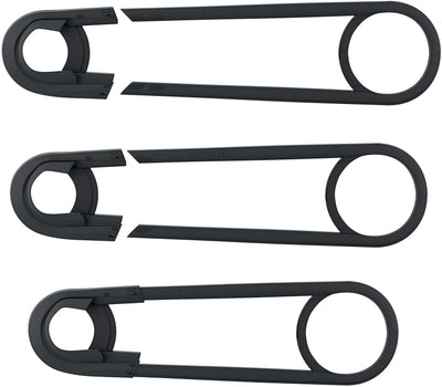 Hebie Chainglider Nexus 5 - Fietskettingbeschermer voor 27 of 30 tands tandwiel - E-bike accessoire - Zwart