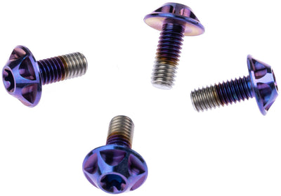 Silca bevestigingsbout screw royal purple 4pcs.