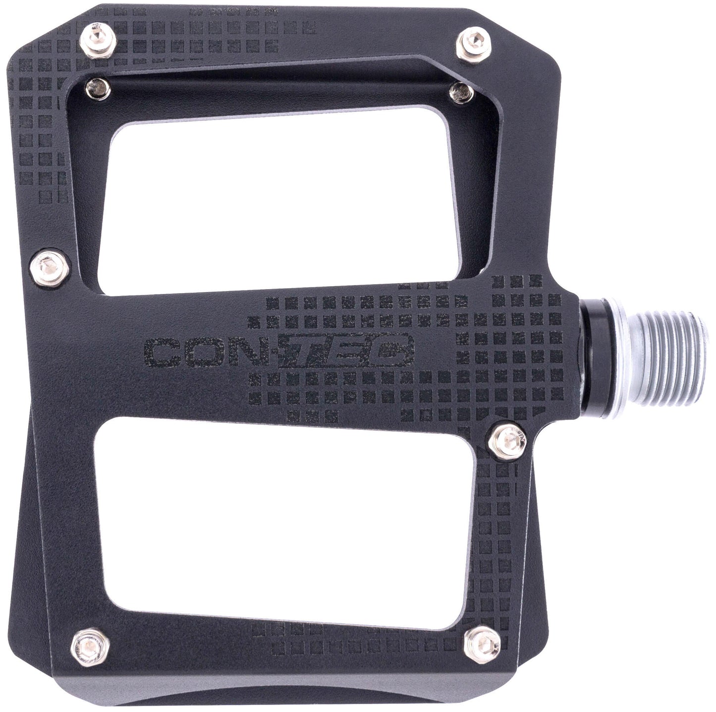 Contec platformpedaal pitchblack ct pedal pitchblack urban industri. sealed bearings