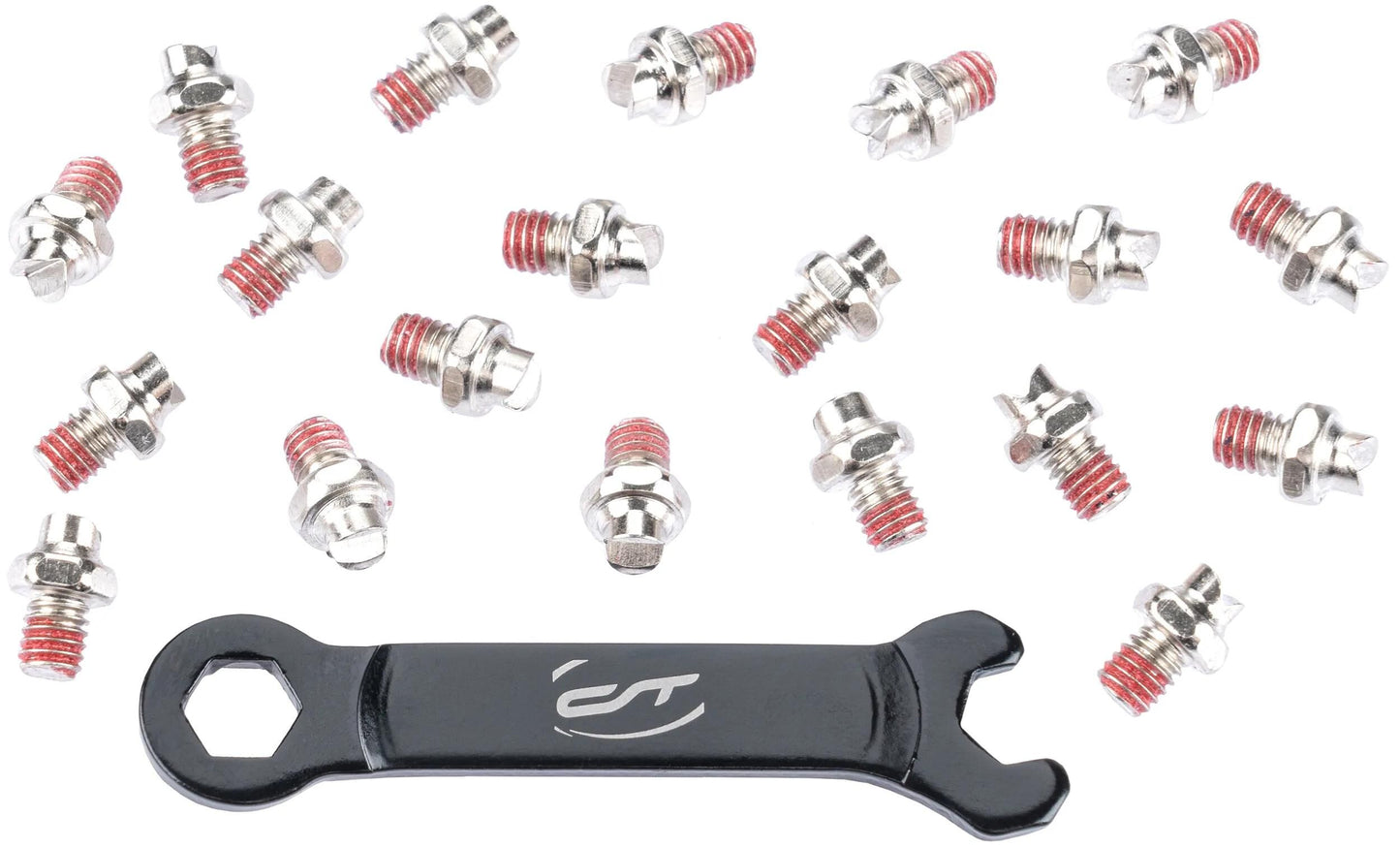 Contec pedaal pins r-pins+ ct pedal pins r-plus steel silver 20pcs in.key