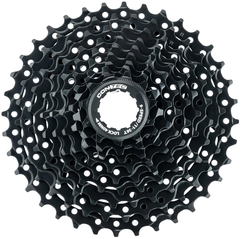 Contec cassette grad.ht ct cassette grad.ht 11-36t 9sp black