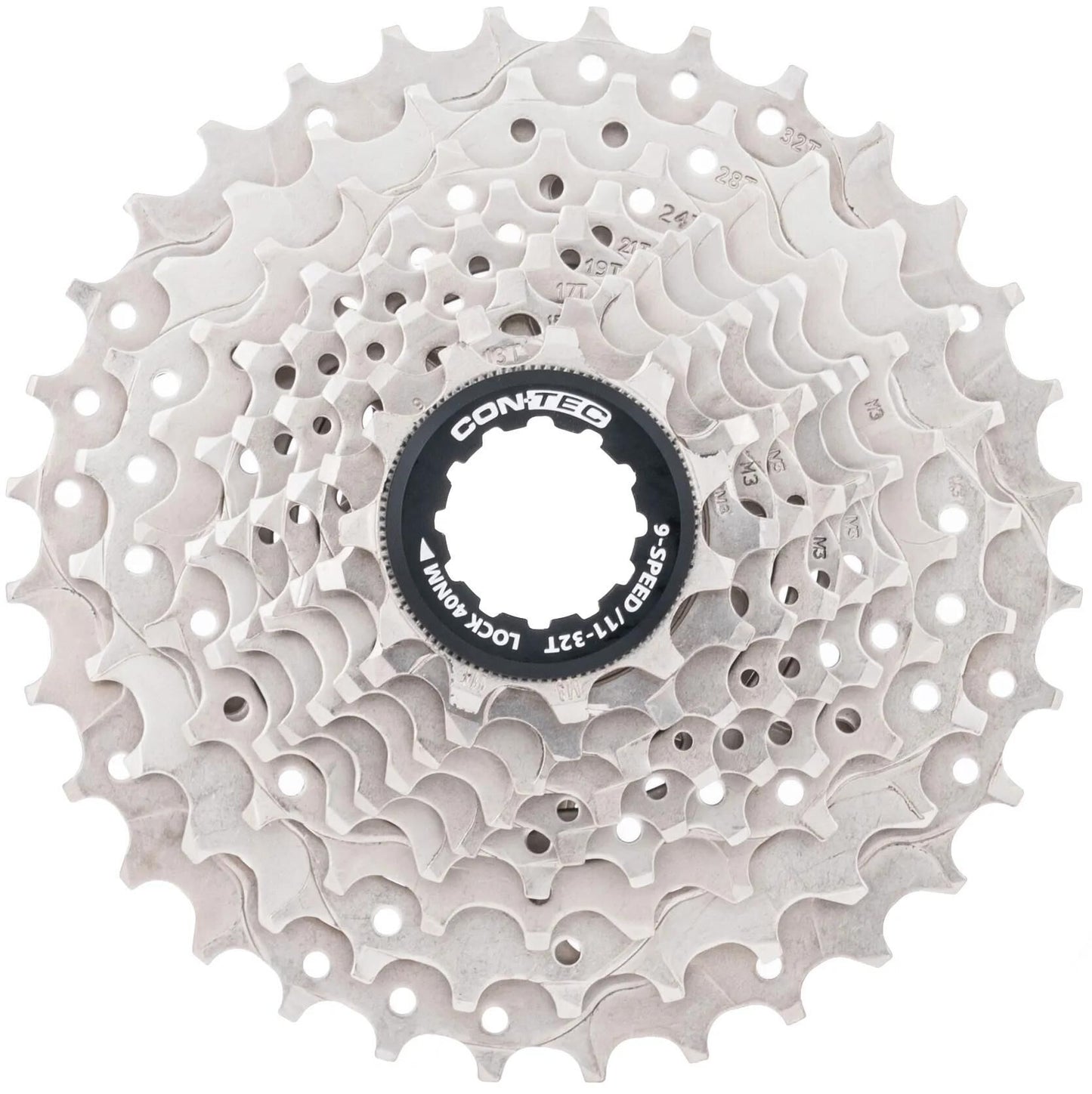 Contec cassette grad ct cassette grad 11-32t 9sp sil. black