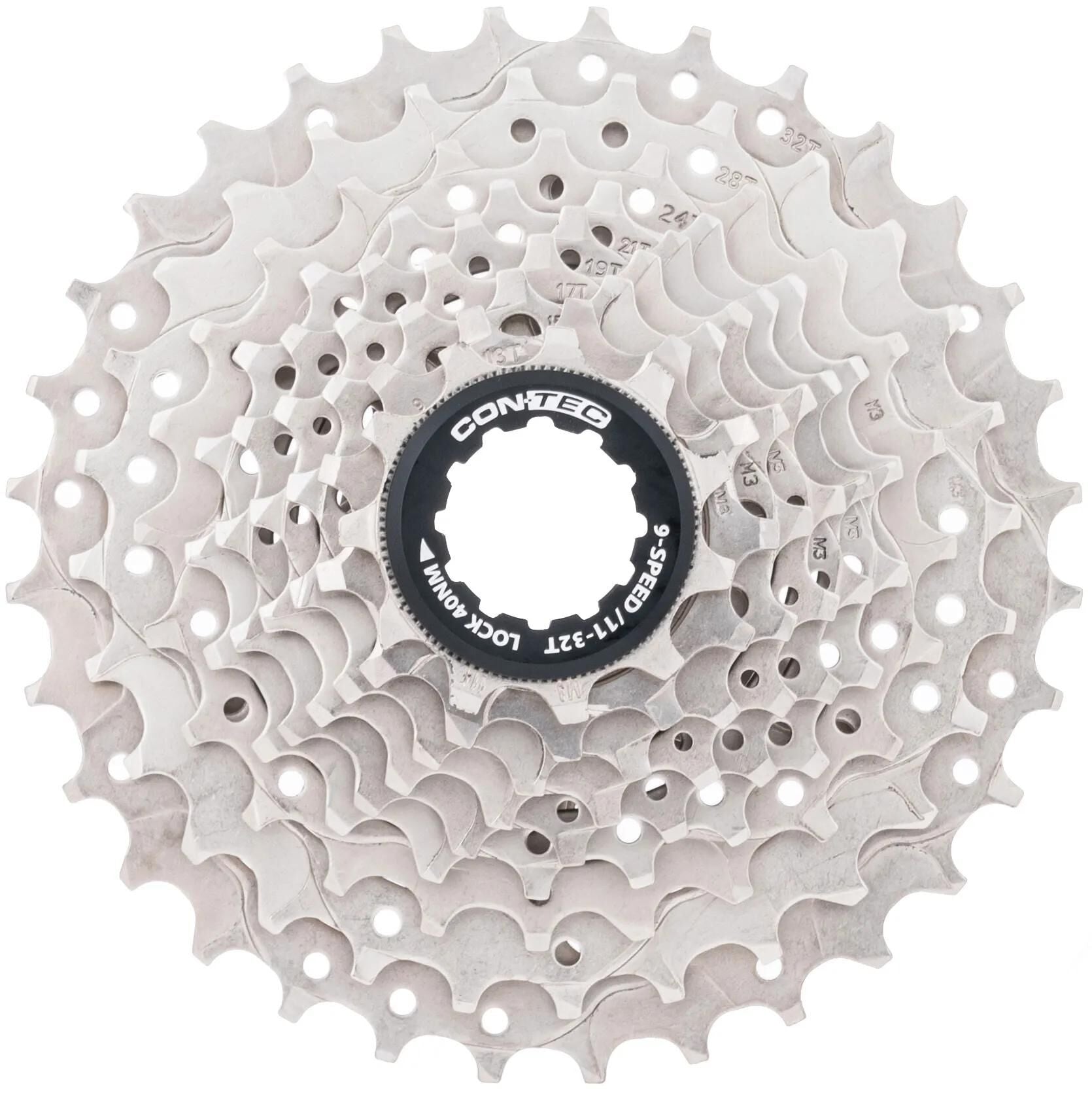 Contec cassette grad ct cassette grad 11-32t 9sp sil. black