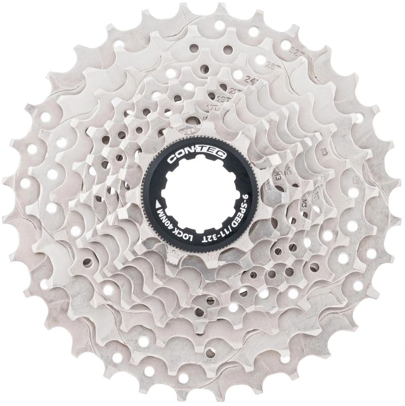 Contec cassette grad ct cassette grad 11-32t 9sp sil. black