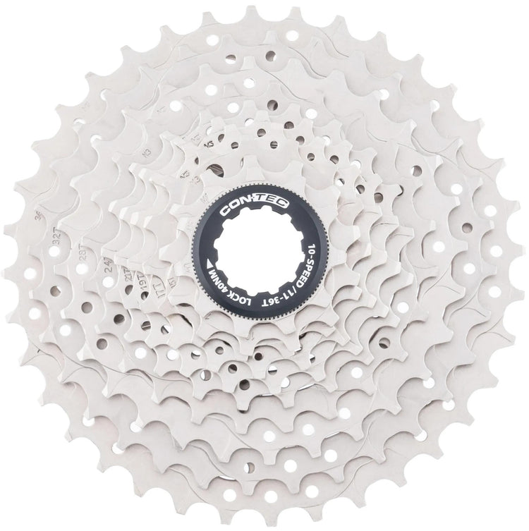 Contec cassette grad ct cassette grad 11-36t 10sp sil. black