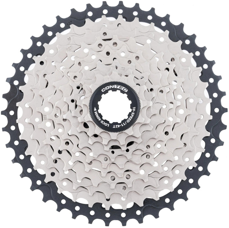Contec cassette grad ct cassette grad 11-42t 10sp sil. black
